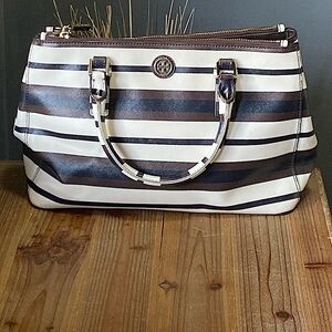 Tory Burch striped bag